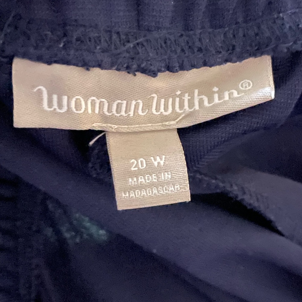 Woman Within Deep Blue Apparel
